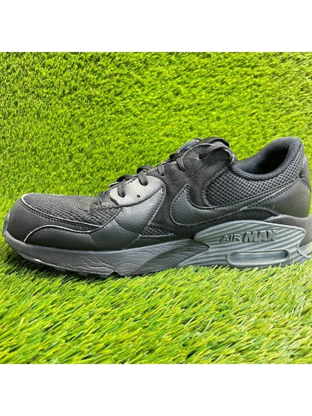 Nike Air Max Excee Mens Size 11.5 Black Athletic Running Walking Shoes Sneakers
